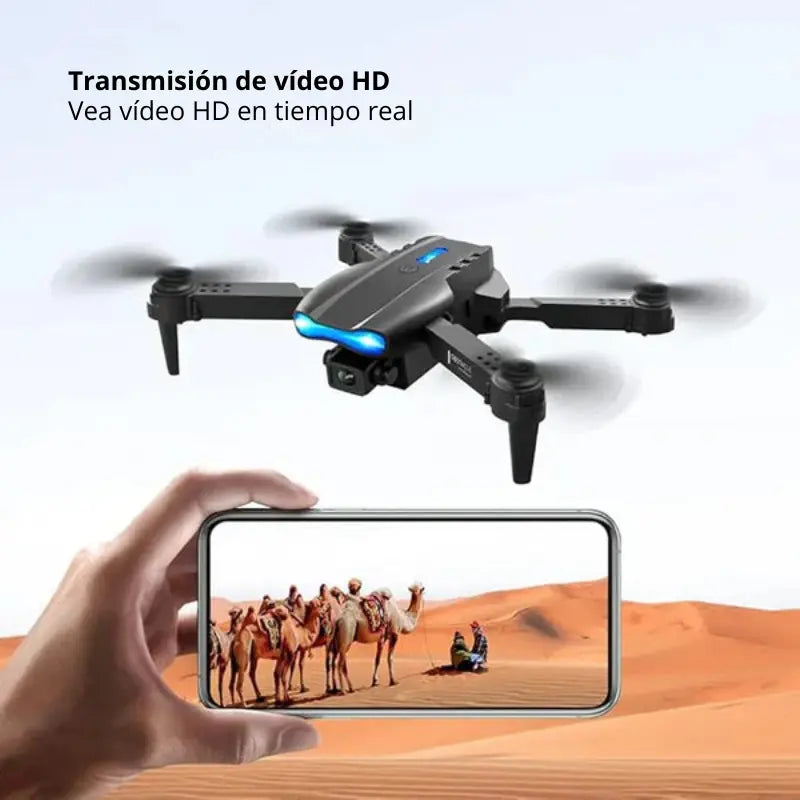 Drone PRO 4K WIFI + Control de Alta Definición - (BATERÍA Y ESTUCHE DE REGALO)