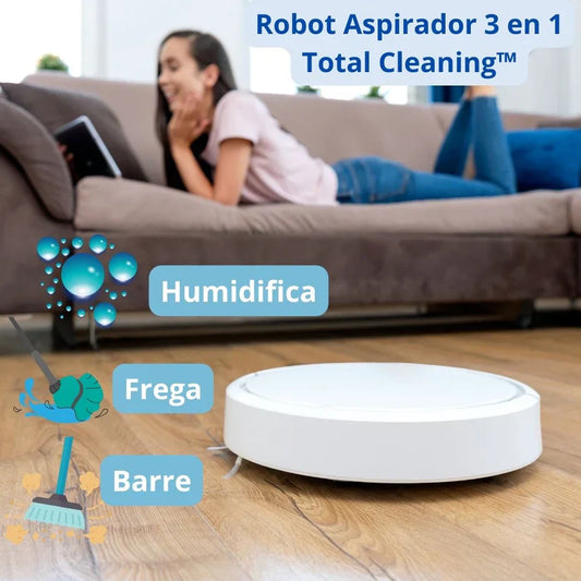 Robot aspiradora Max 3 en 1 + Envío gratis a toda Argentina