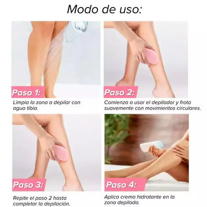 Pack Nudrux™ - Depiladora facial + Depiladora de cristal y envío GRATIS